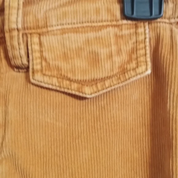 5/$25 We the Free People Raw Hem Straight Leg-Rust Corduroy Jeans 26 - Picture 3 of 6
